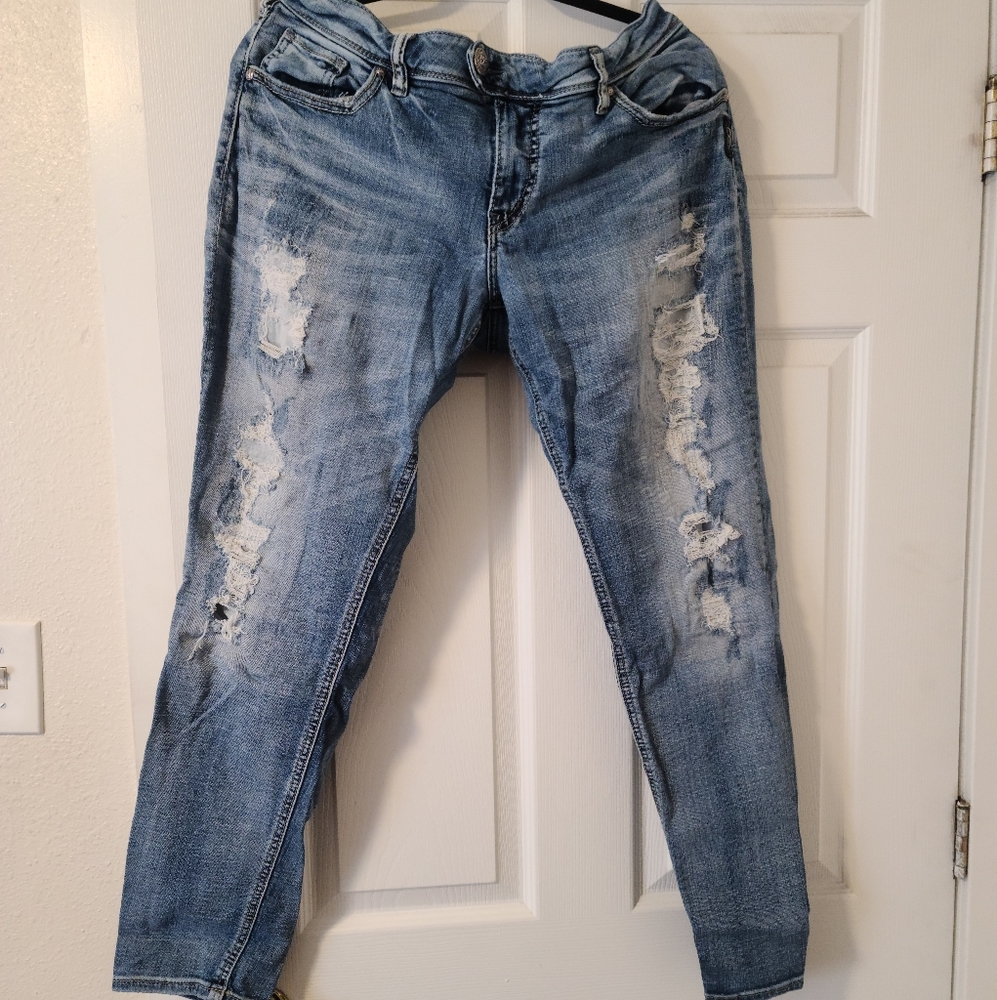 SILVER Boyfriend jeans